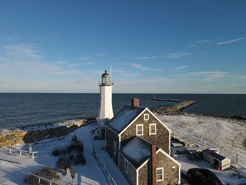 Lighthouse in eastern Massachusetts