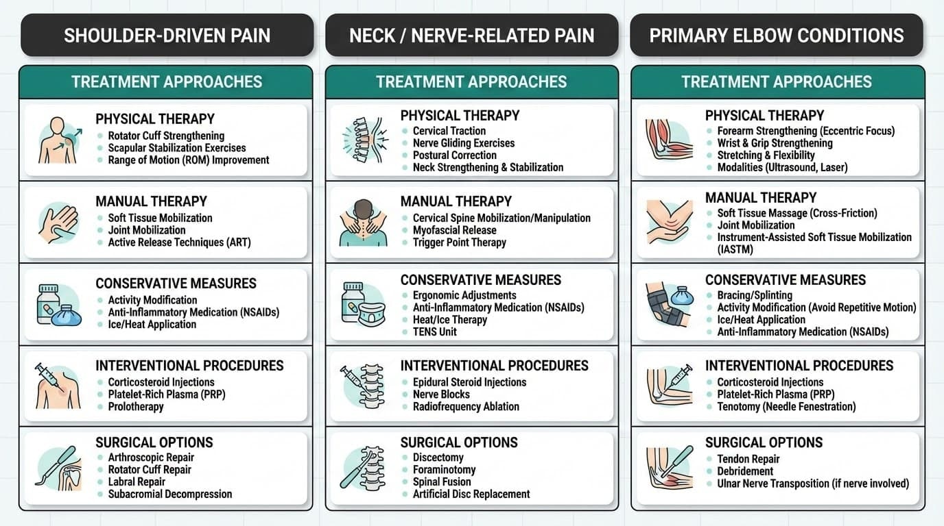 Treatment Comparison Chart