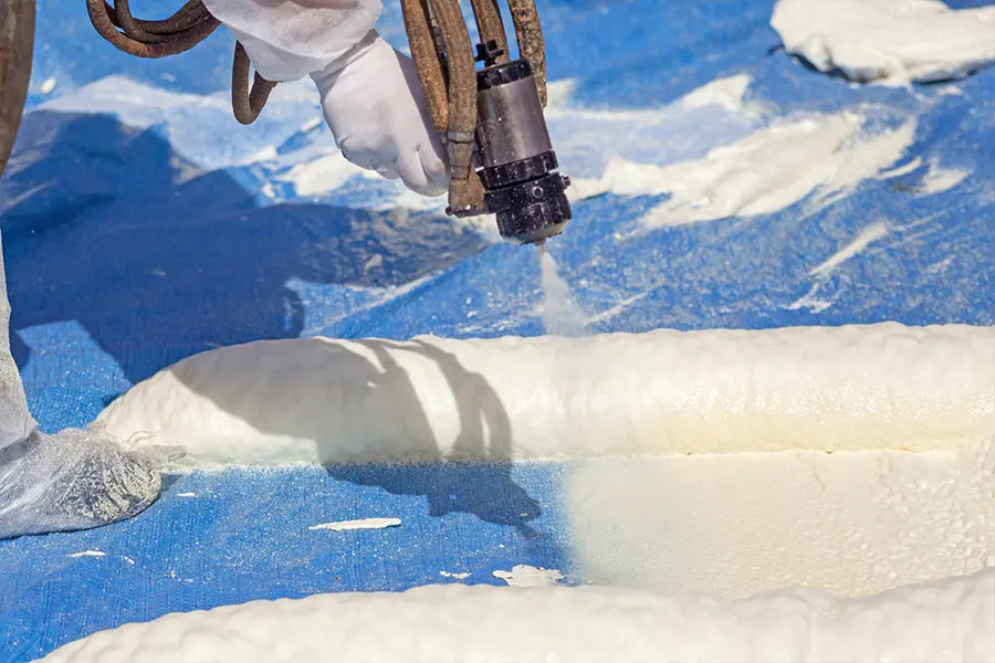 Maintaining foam roofing systems