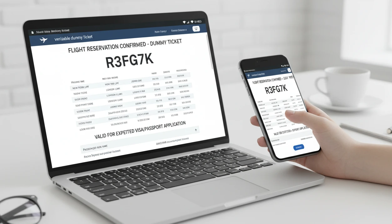 Fast-track your passport renewal with a dummy ticket for verifiable proof