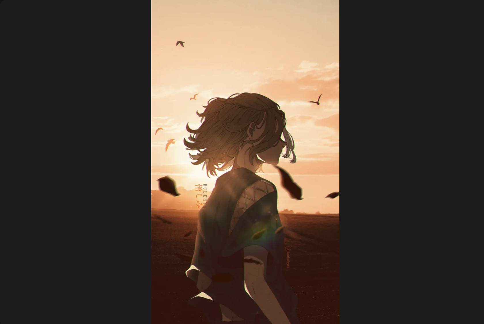 aesthetic minimal anime wallpaper