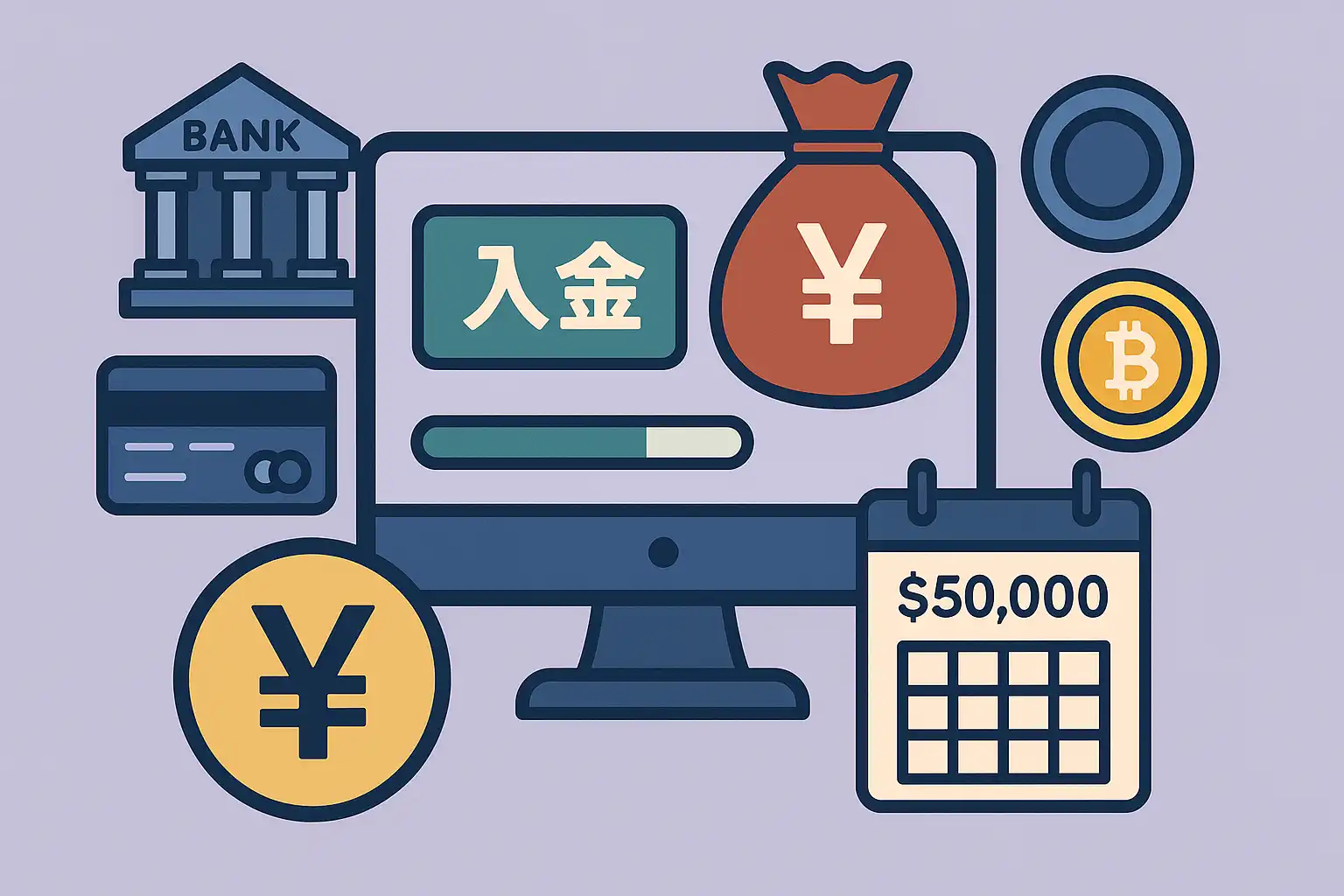 オンラインカジノ入金（日本円・銀行振込対応）