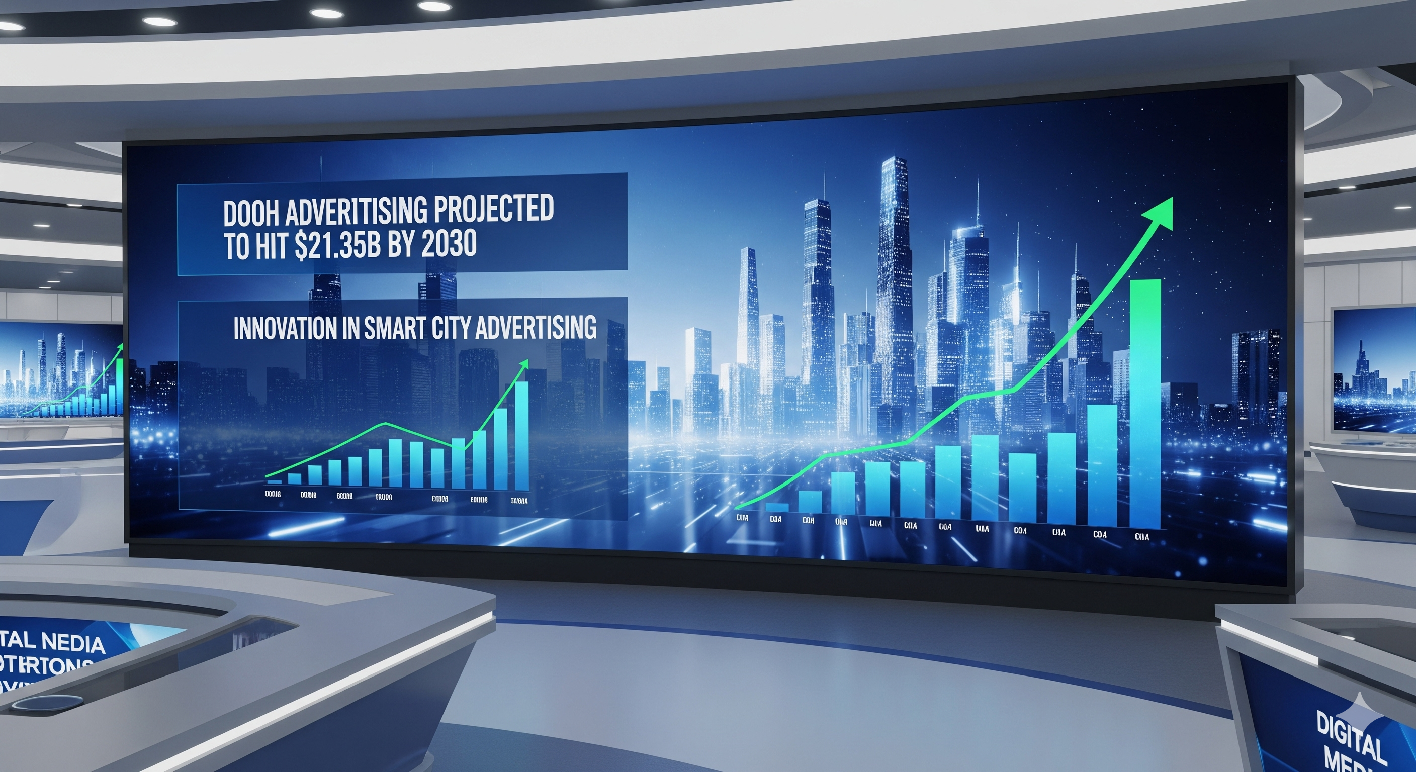 digital out-of-home (dooh) advertising projected to hit $21.35B by 2030
