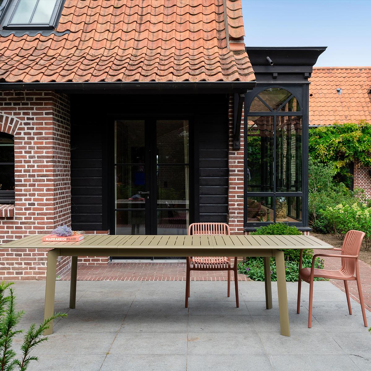 Table de jardin extensible en aluminium HAVANA-WILSA GARDEN