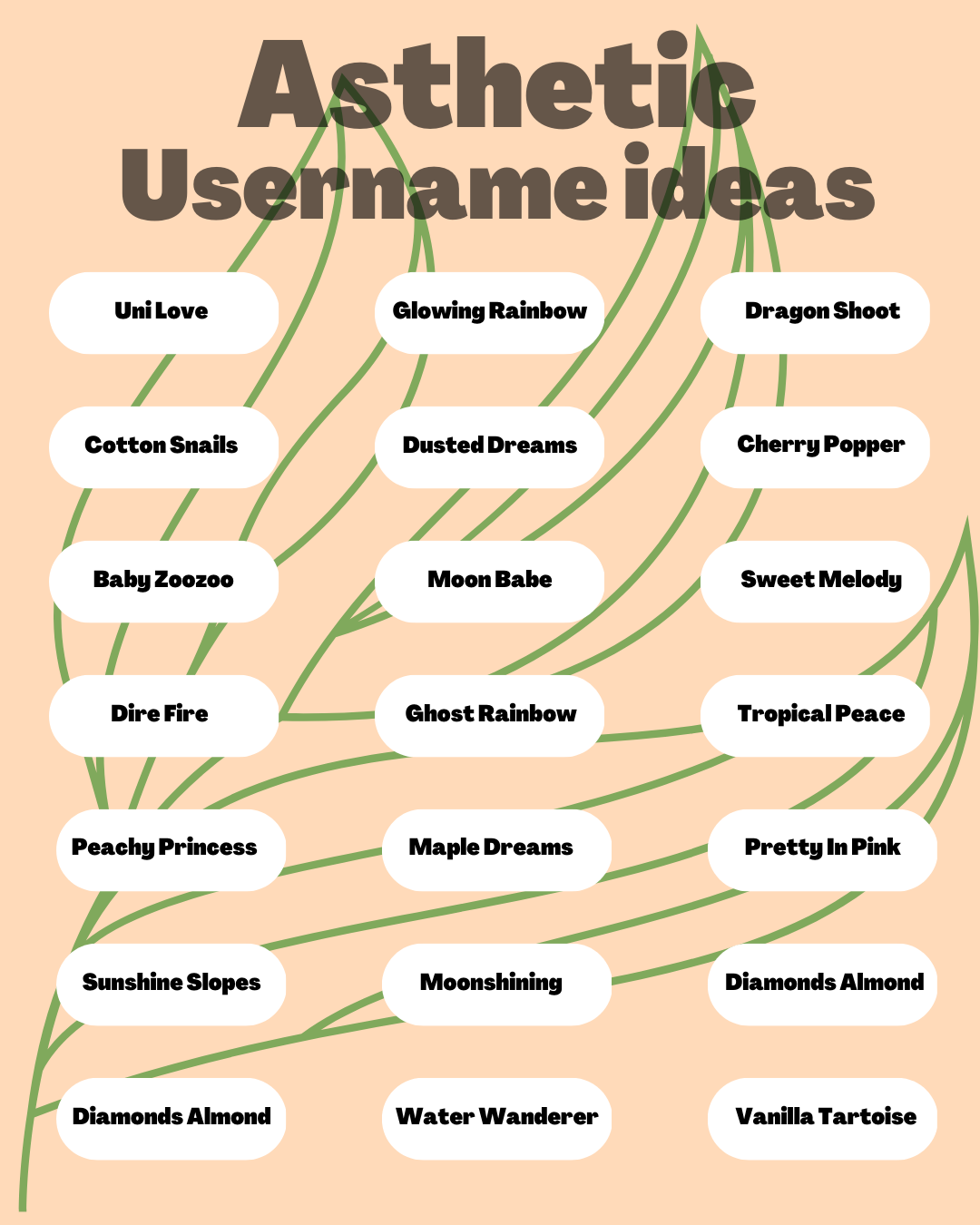 Aesthetic Name Ideas For Instagram Hot Sex Picture