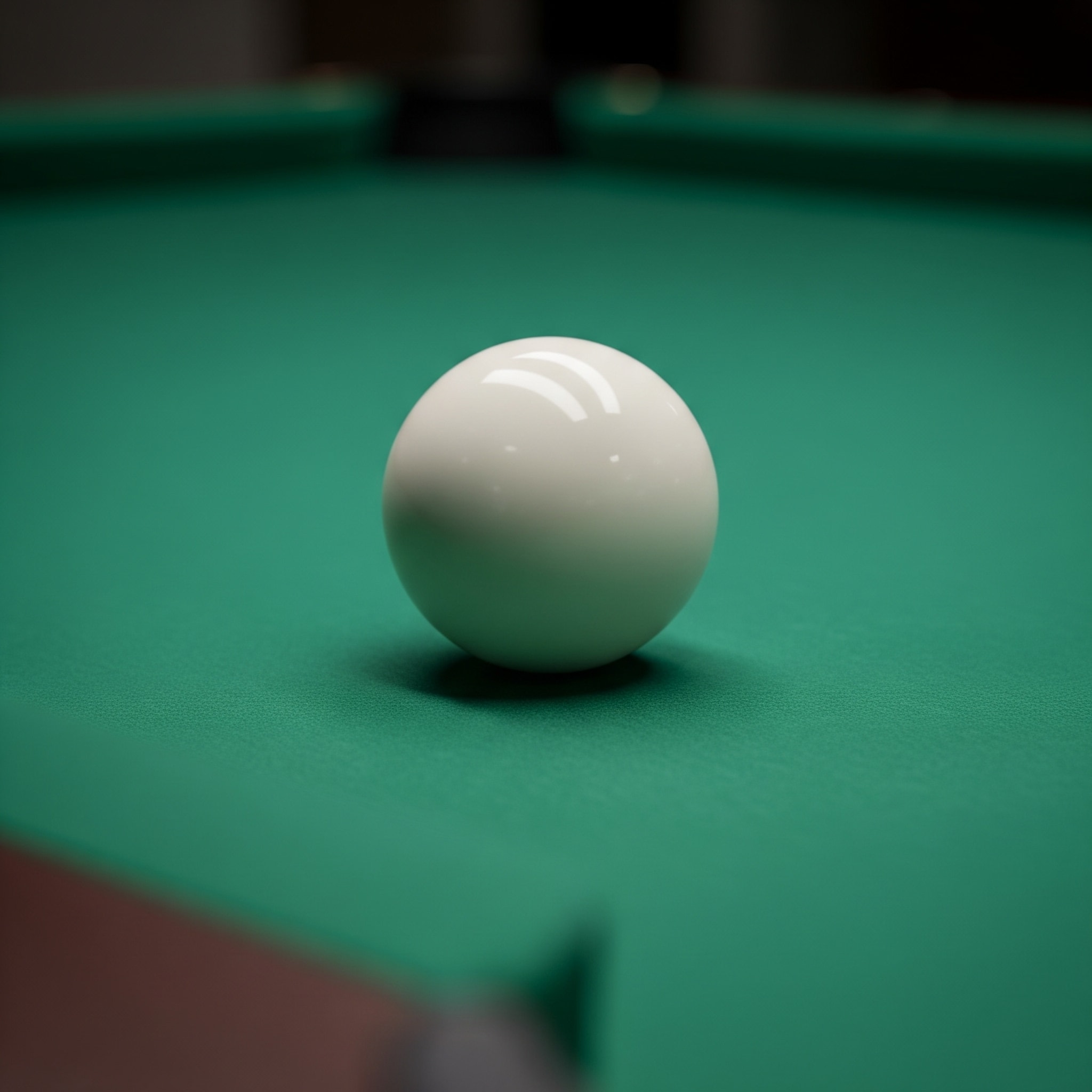 the white ball in 8 ball pool