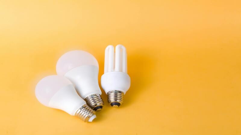 Common light bulbs used in indoor and outdoor fixtures