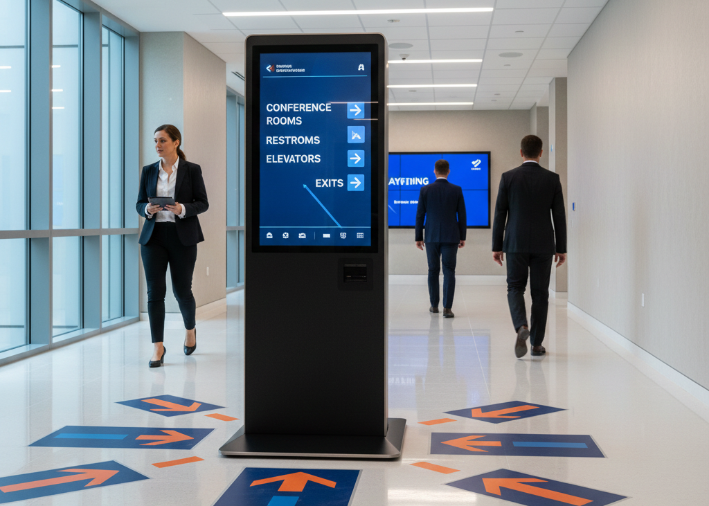 What Are the Best Building Signage Ideas for the Workplace? 9 directional floor markings