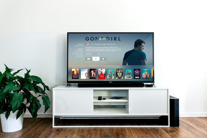 A smart tv will provide guests with an access to their favourite streaming services