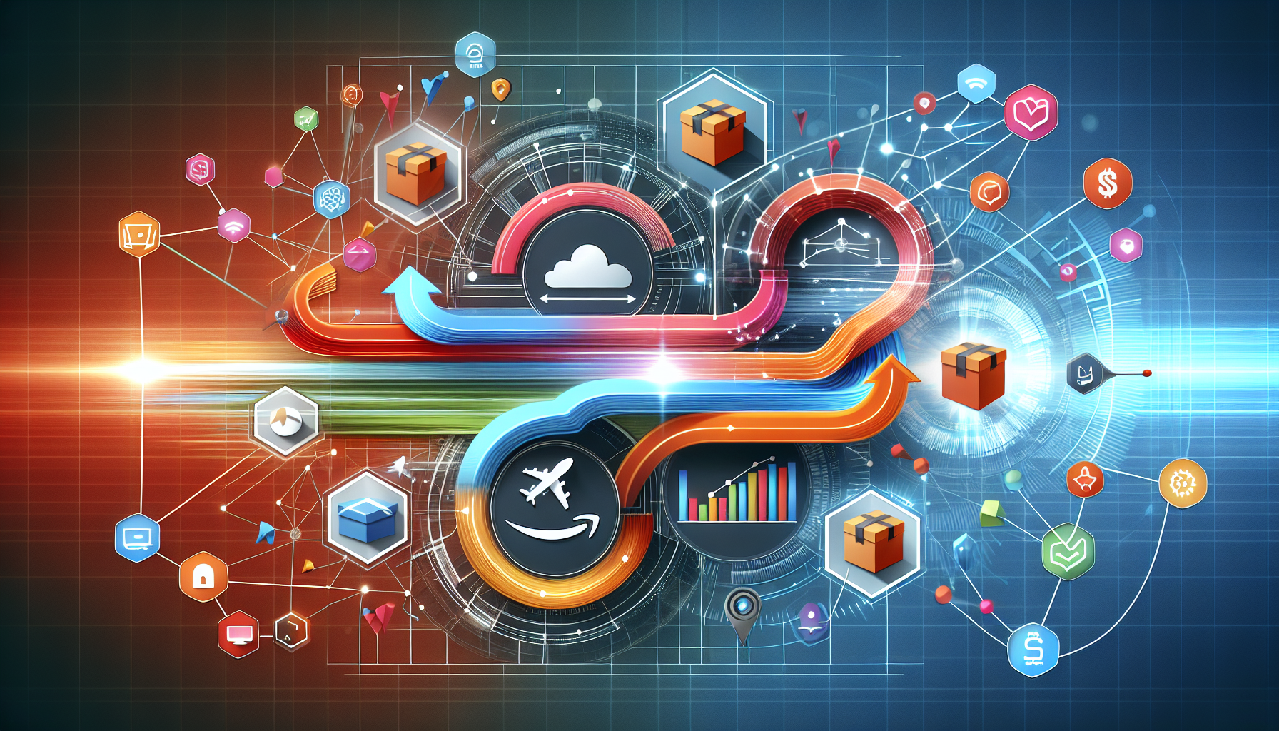 Visual representation of real-time updates in Magento Amazon integration.