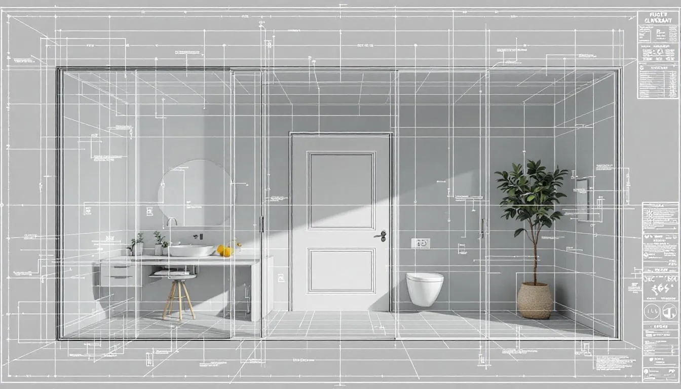An inviting modern interior featuring a flush door, representing quality and style for modern flush door needs.