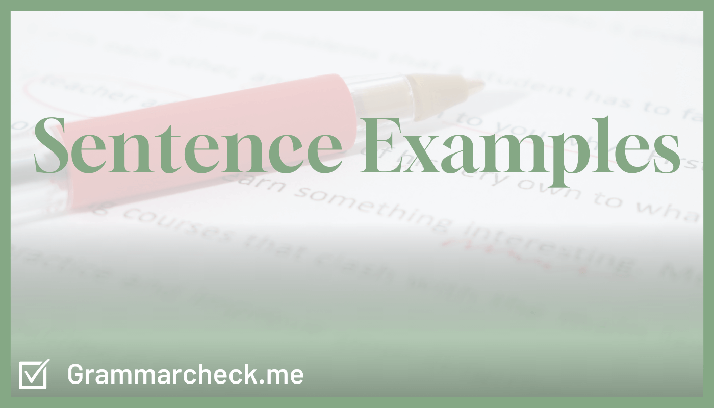 LWK sentence examples