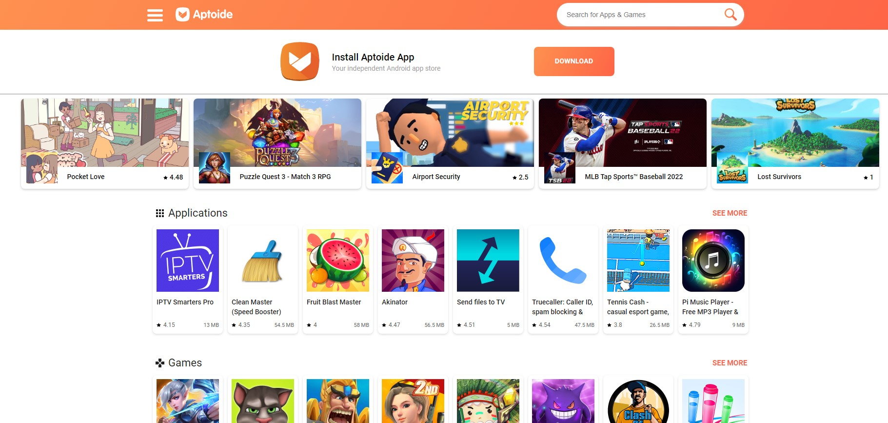 11.) Aptoide