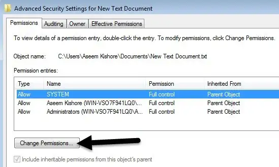 Change Your File and Directory Permissions