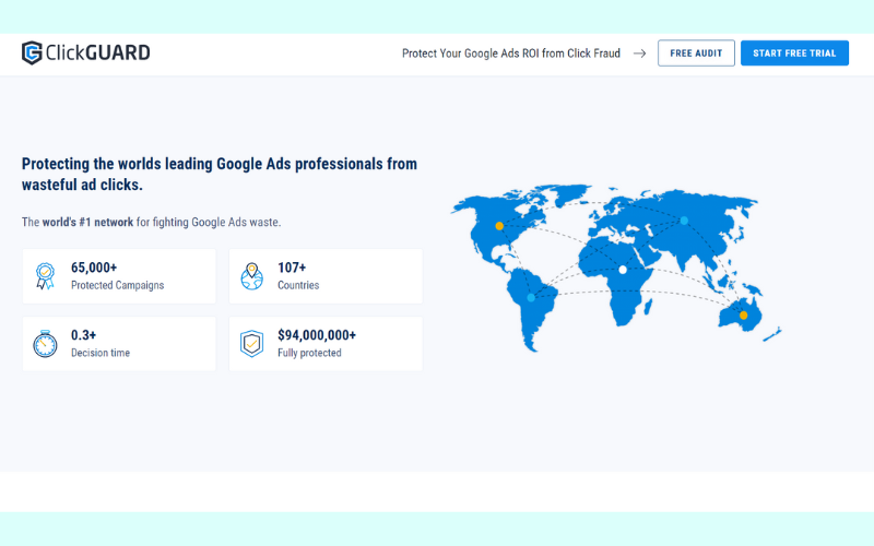 Best Click Fraud Software #1: ClickGUARD