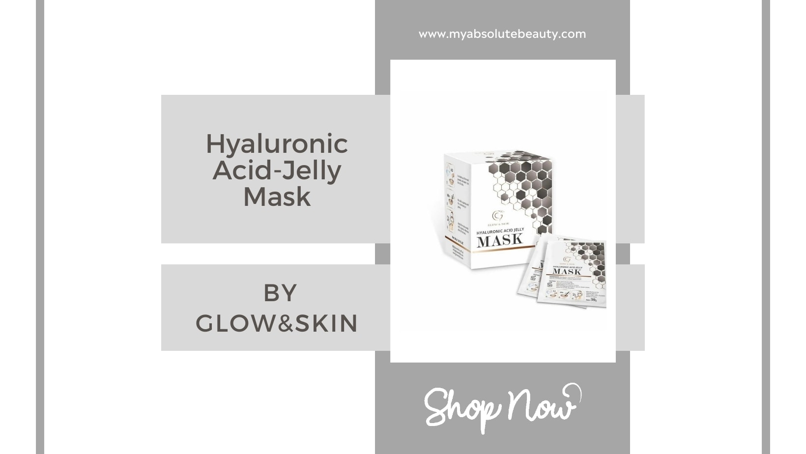 Hyaluronic Acid-Jelly Mask