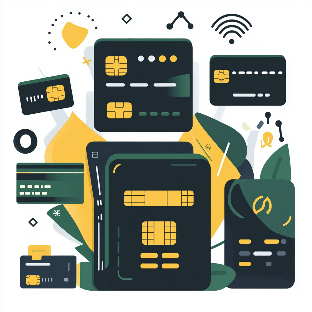 An illustration depicting the various protections and benefits offered by credit cards.