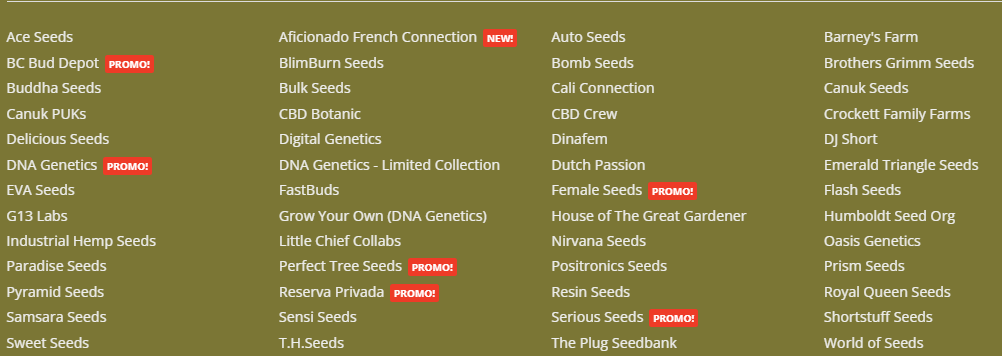True north seed bank review - breeders