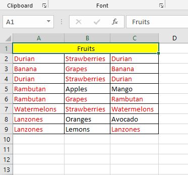 Duplicate Data with highlight duplicate rows.