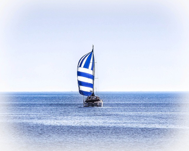catamaran, sailing, sailboat