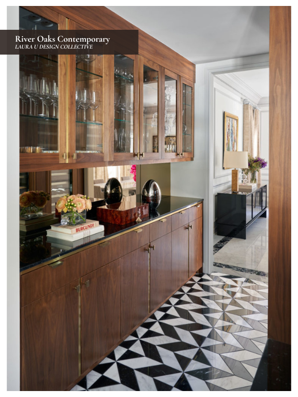 kitchen designed by Laura U Design Collective