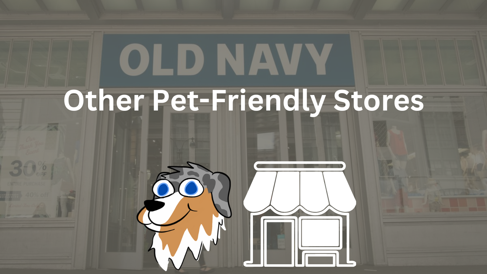 Image Text: "Other Pet-Friendly Stores"