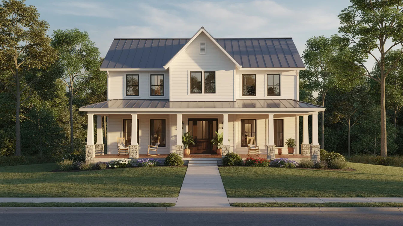 Comparison of HVAC zones in ranch vs two story house plans
