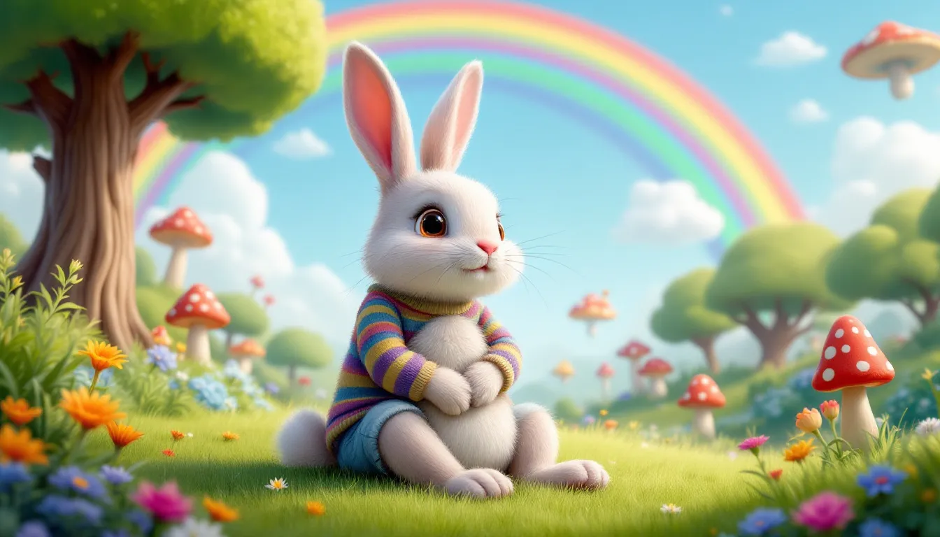 A healthy Charlie Rabbit being cared for by its owner.