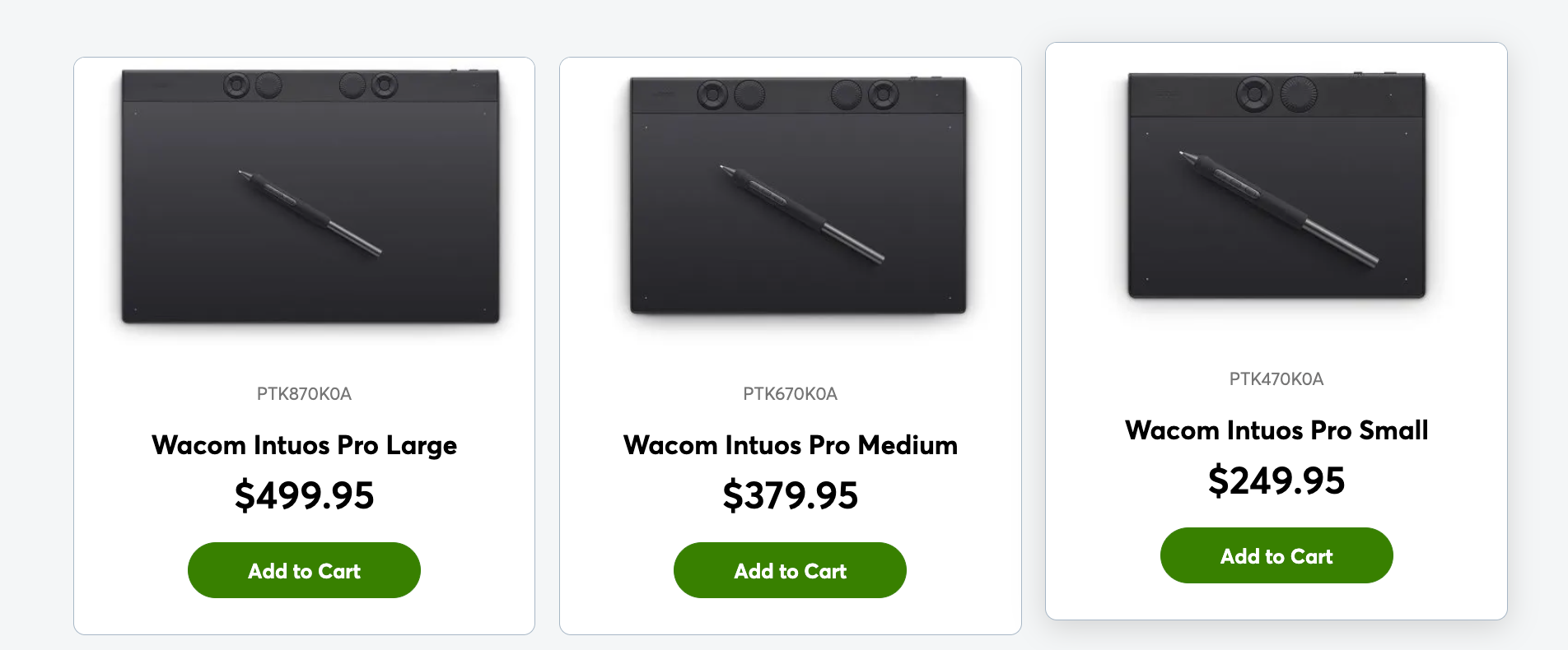 Wacom tablet