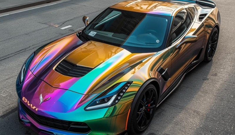 Luxury chameleon wrapped cars cost ranges