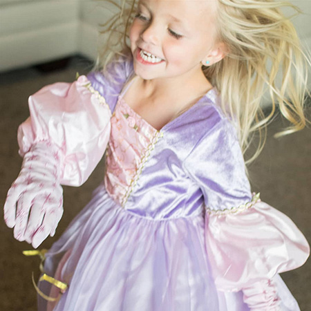prachtige rapunzel jurk met schoenen voor je kind mooie verjaardag cadeau dochter kind roze jurk rapunzel film