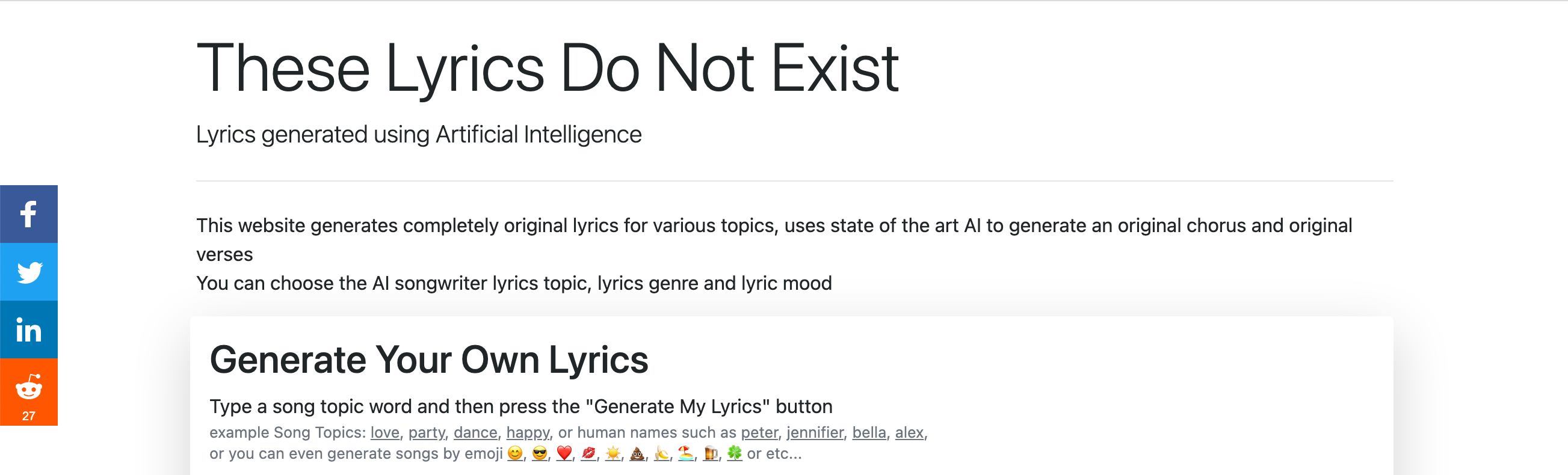 3 Best AI Lyrics Generator And AI Songwriter Sites In 2023 - Samantha ...