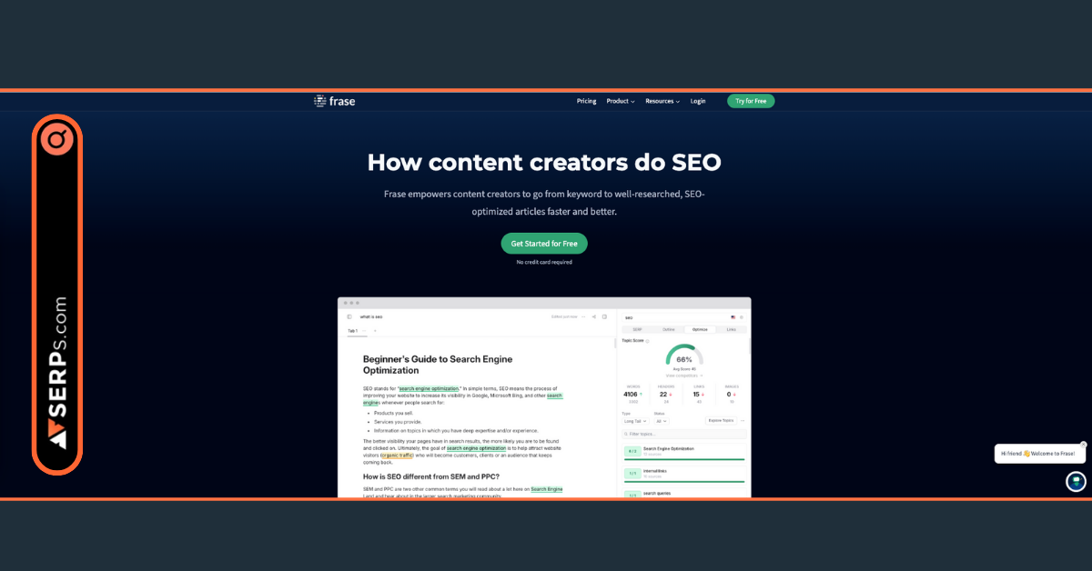 Paid Tools On-Page Optimization Tools (Frase)