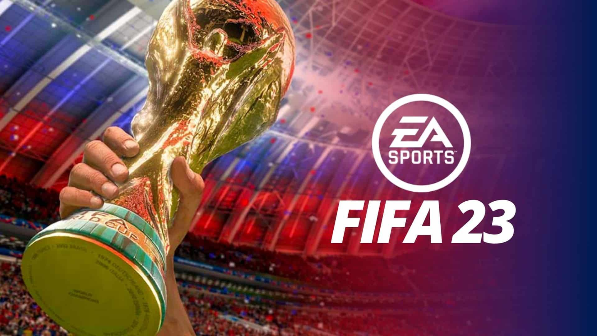 fifa 23, ea sports, ea play, ea sports logo, world's game, official fifa licensed product, ea sports fifa 23, ea sports women's club teams, career mode homegrown talent, fifa ultimate team, post launch updates, electronic arts inc, restrictions apply, fifa 23, ea sports, ea play, 