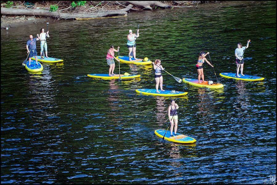 solid paddle boards and inflatable boards