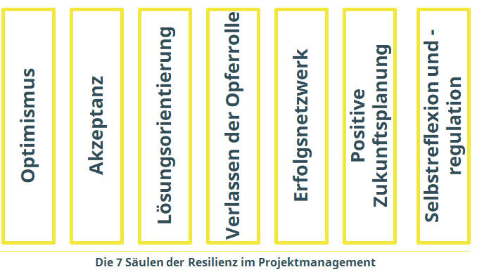 7 Säulen der Resilienz im Projektmanagement