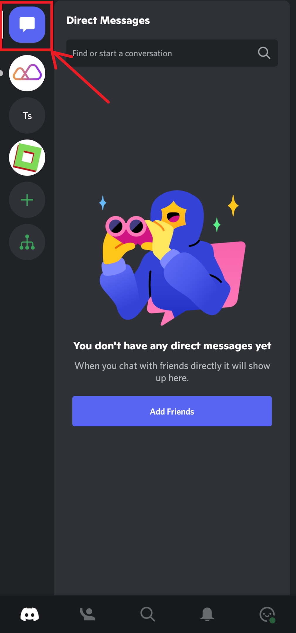 find discord message to report someone