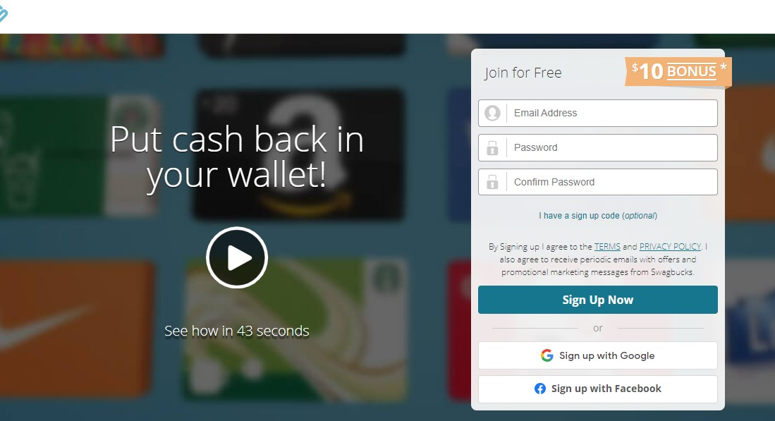Swagbucks is on a mission to puts cash in your wallet - for taking online surveys and dozens of other fun activiites. 