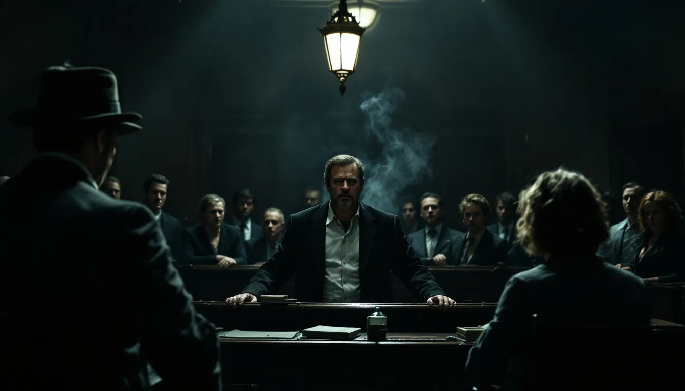 A courtroom scene emphasizing the importance of hiring a criminal defense lawyer in Nashville.