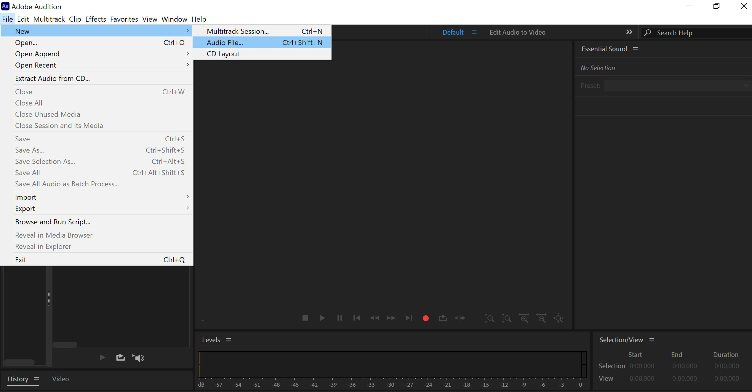 Record a Voice Over with Adobe audition