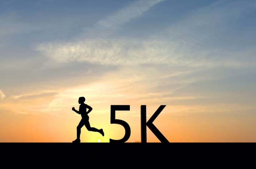5k race in miles