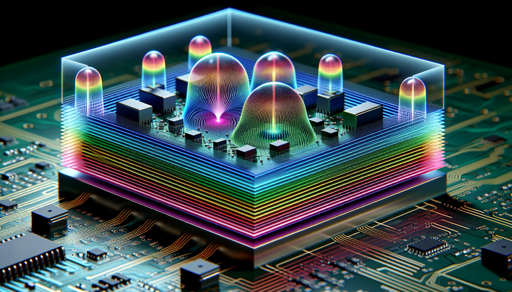 Illustration of signal integrity in 4 layer PCBs