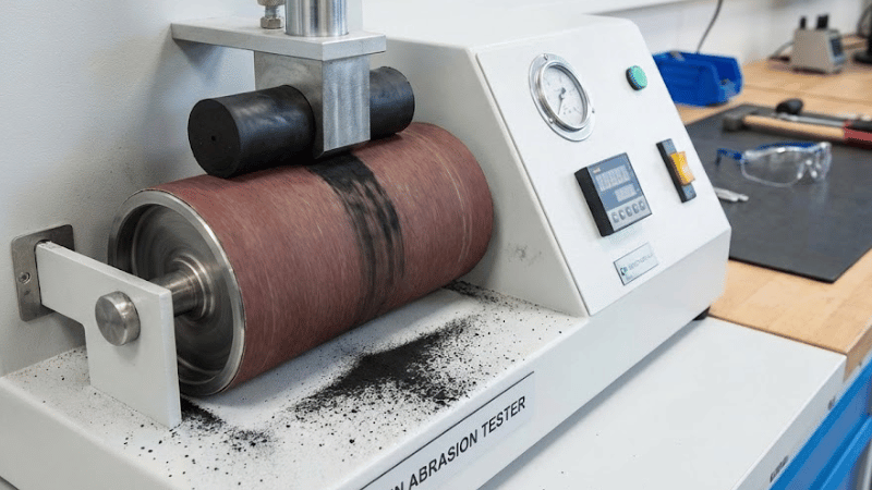 DIN abrasion test machine