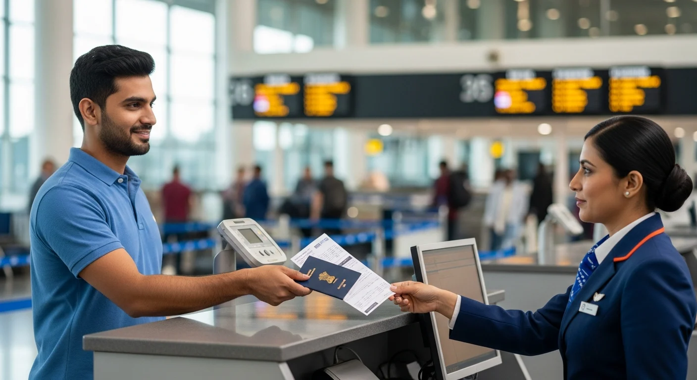 Real-world checks for dummy ticket in Schengen single entry visa process