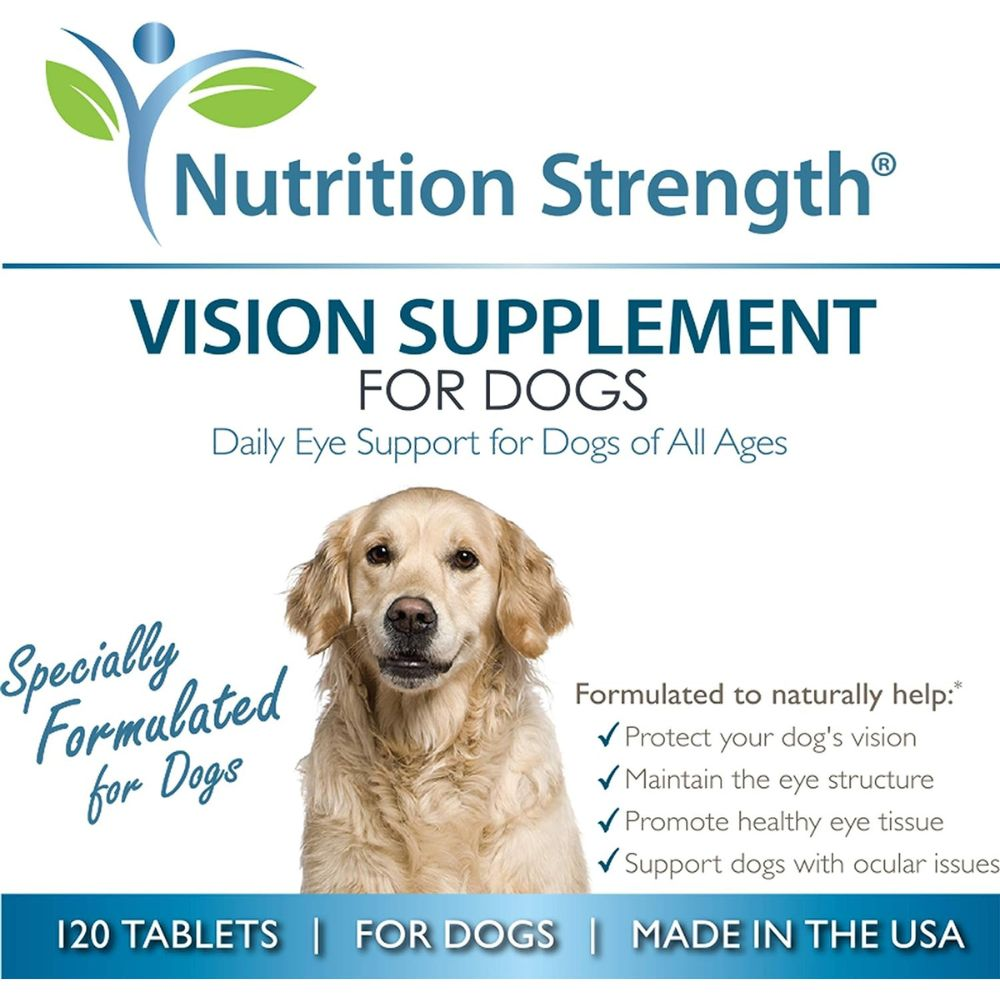 Nutrition Strength Eye Care for Dogs Daily Vision Supplement