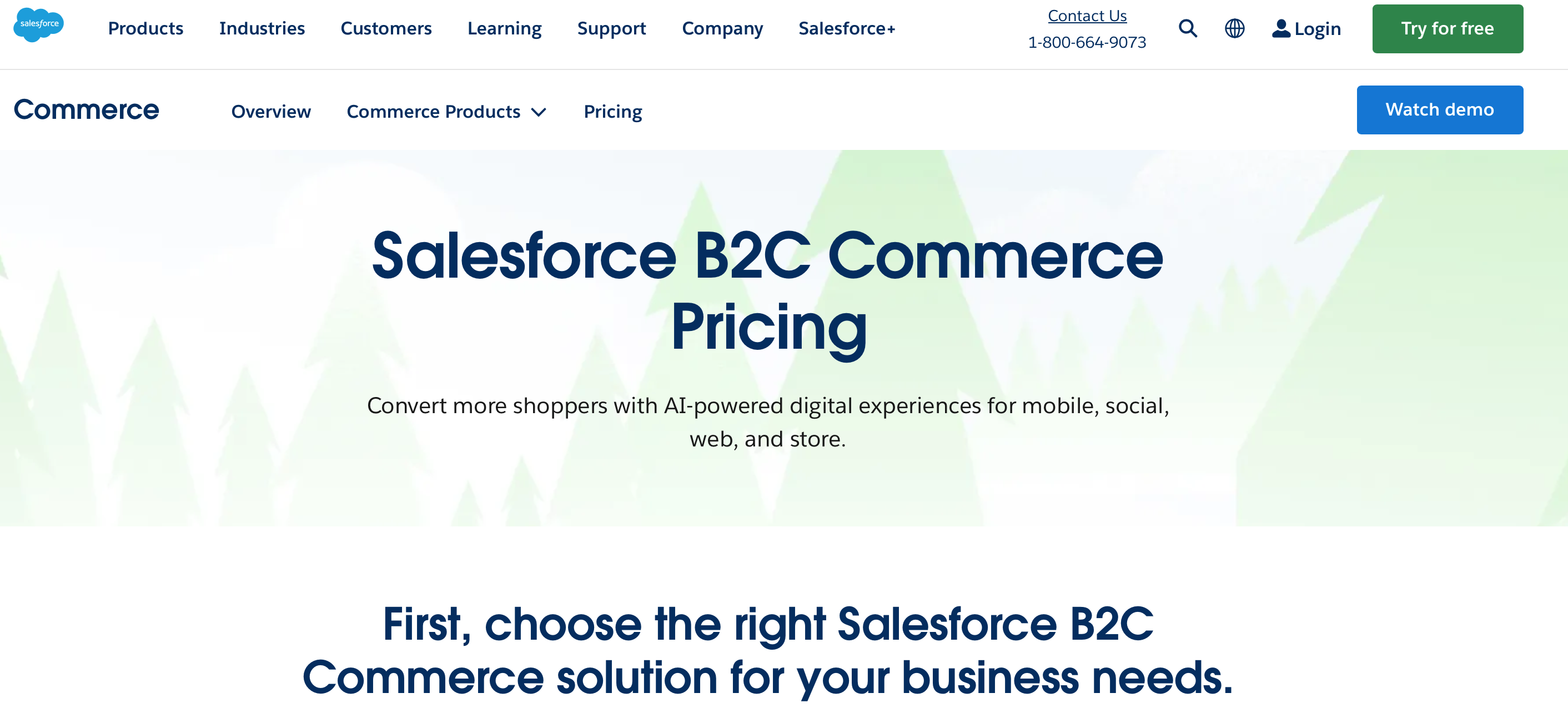 woocommerce alternatives - salesforce 