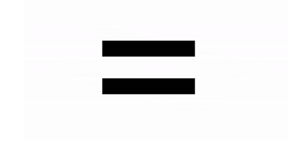 equal sign