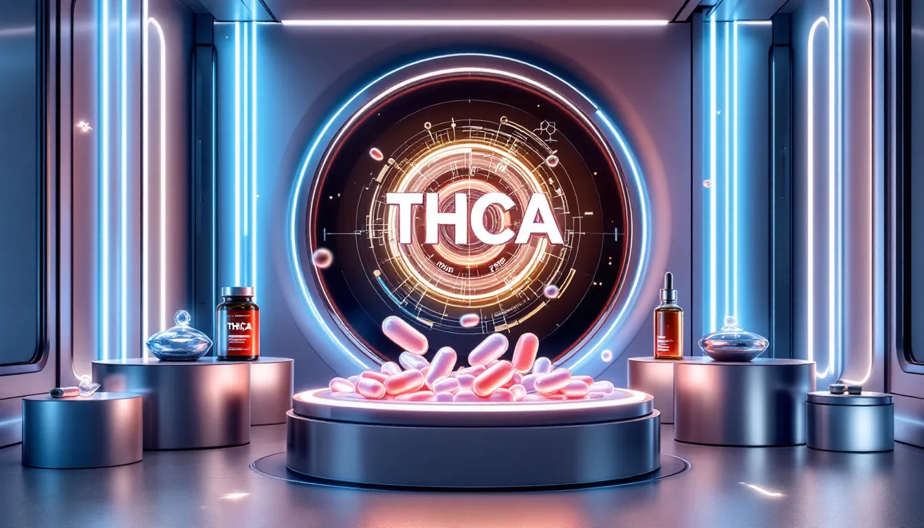 A collection of THCA products showcasing their benefits.