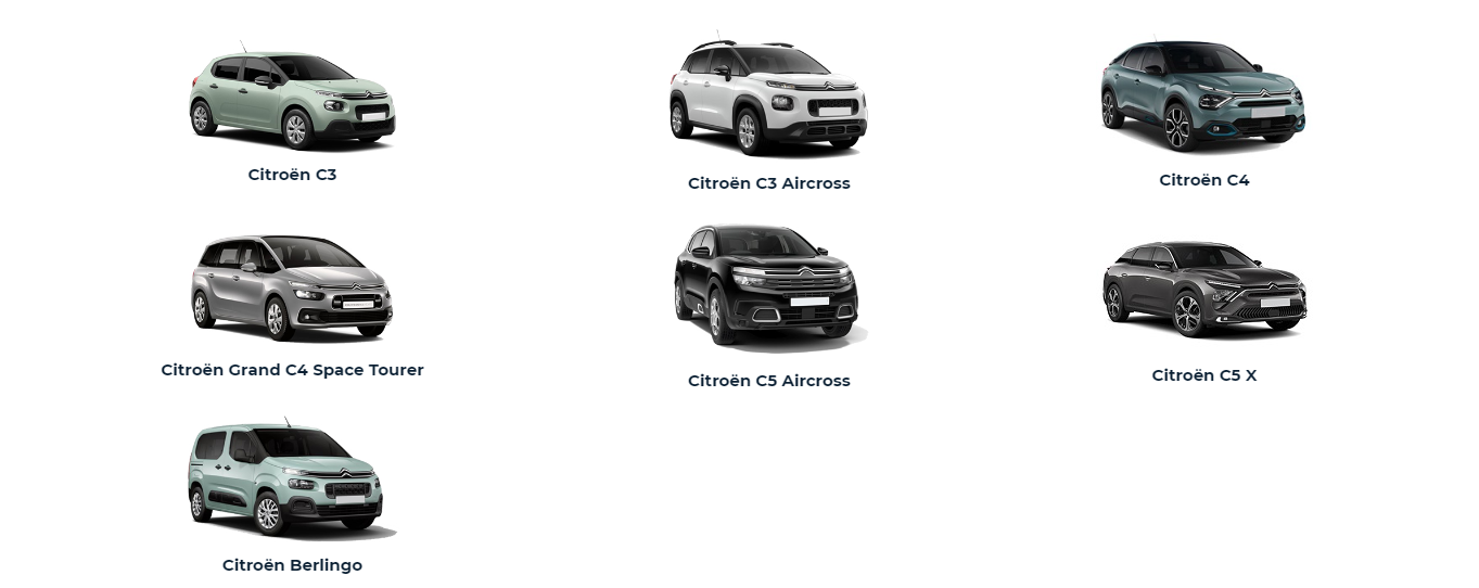 Auto Europe car models