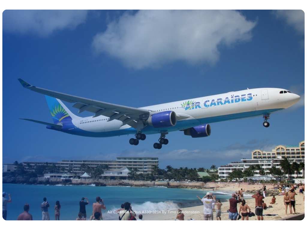 Maho Beach By Timo Breidenstein